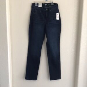 Style & Co Women's Dark Blue Jeans Straight Leg Size 6